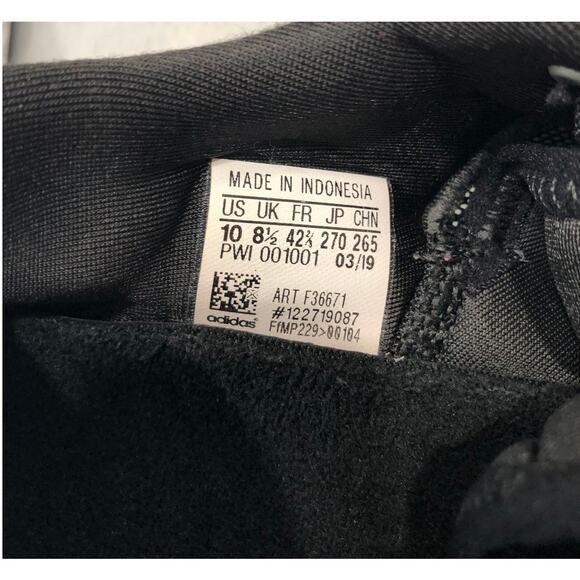 Adidas Edge Lux Black Silver Gray Sneakers Womens Size 10 - Picture 9 of 9